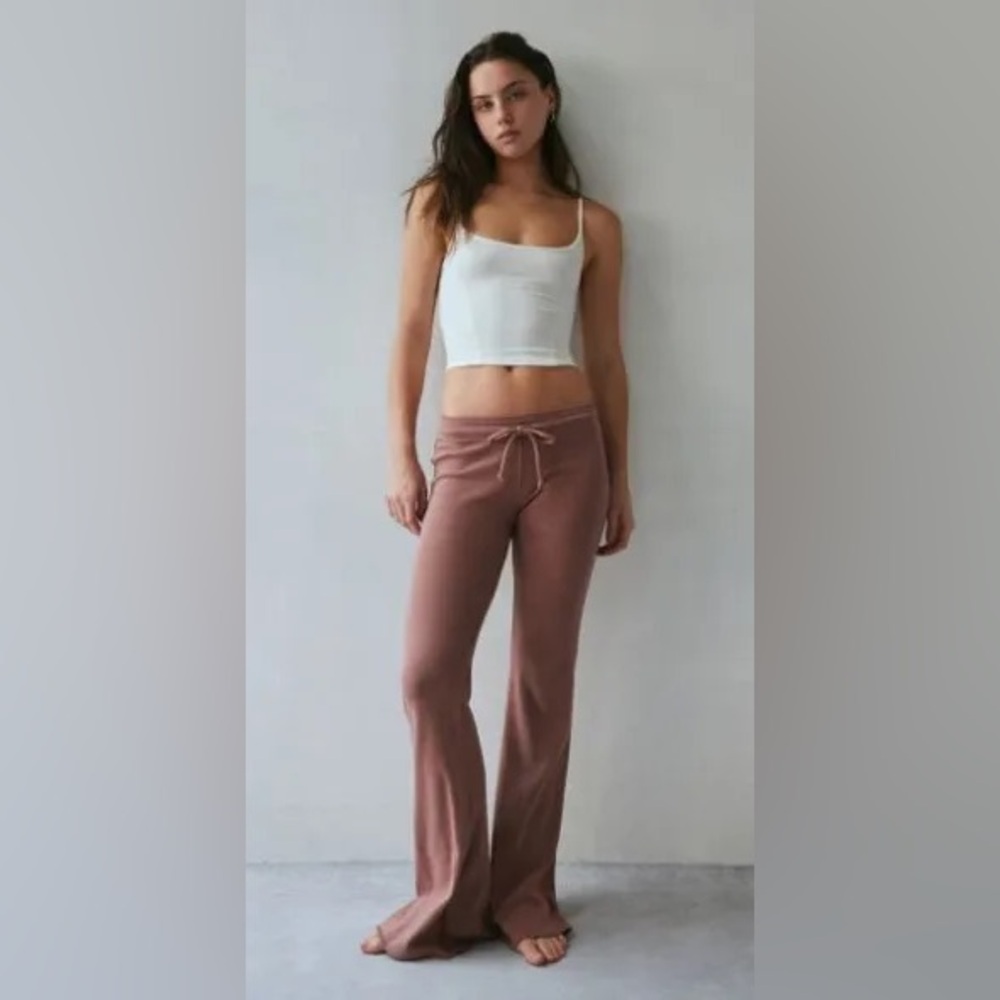 Out From Under Easy Does It Low Rise Flare Pants